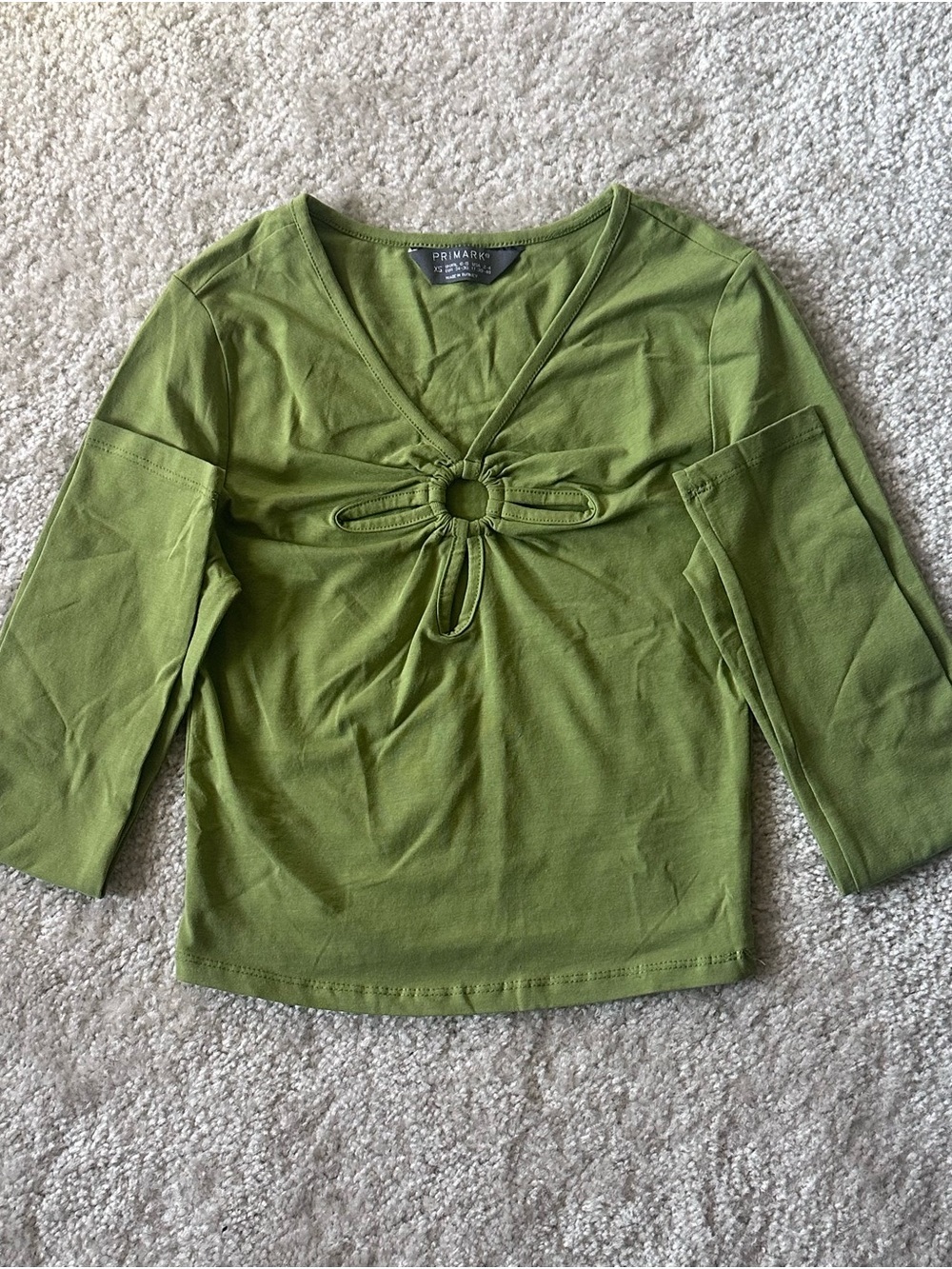 Primark - Ring-Front Long Sleeve Top